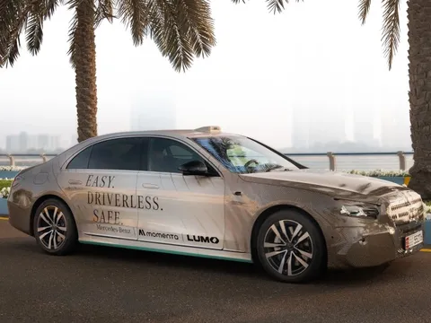 Mercedes-Benz S-Class chạy thử nghiệm robotaxi tại UAE