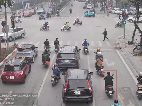 274 chủ xe có biển số sau được camera A.I ghi lại nhanh chóng nộp phạt nguội theo Nghị định 168