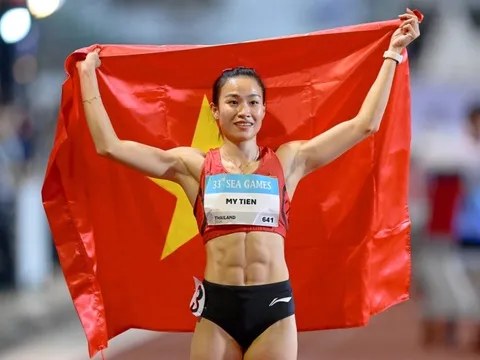 Cơ bụng 6 múi ấn tượng của 'hot girl điền kinh' ở SEA Game 33