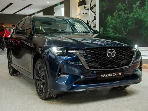 Cận cảnh Mazda CX-60 - SUV cỡ trung bán ra từ năm sau
