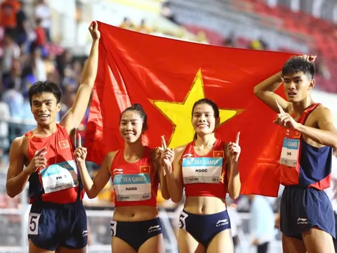 Điền kinh Việt Nam phá sâu kỷ lục SEA Games