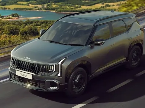 Kia Seltos Hybrid chính thức xuất hiện
