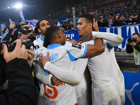 Greenwood định đoạt trận đấu, Marseille hạ Monaco để vào top 3