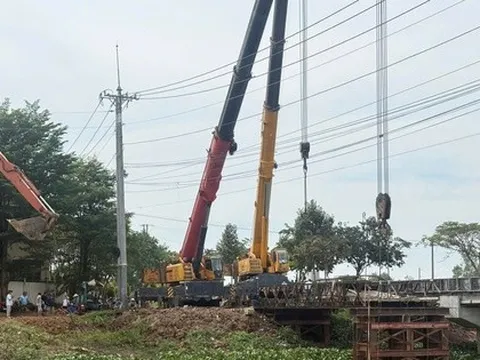Cầu tạm Ông Mười Tâm bị sập, Tây Ninh ra thông báo khẩn