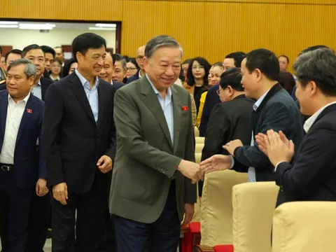 Tổng Bí thư Tô Lâm tiếp xúc cử tri 11 phường Hà Nội