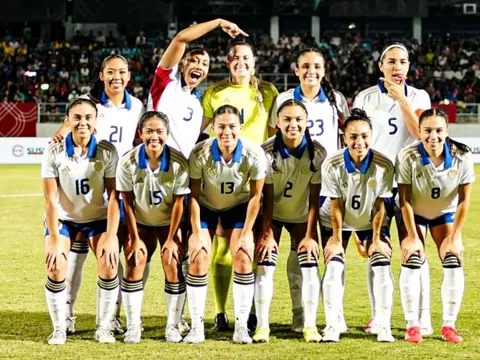 Philippines viết lại vị thế bóng đá nữ khu vực