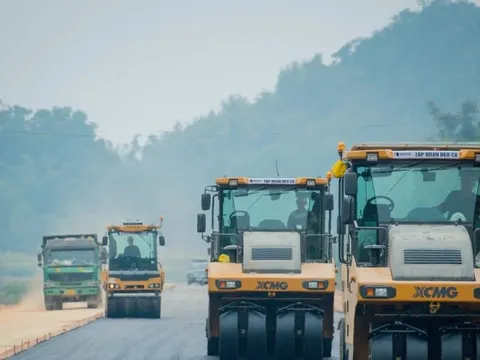 Rốt ráo thi công cao tốc Đồng Đăng - Lạng Sơn suốt ngày đêm