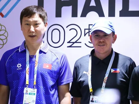 Phản ứng của HLV Philippines sau khi thua U22 Việt Nam