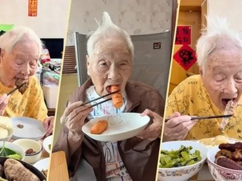 Bí quyết trường thọ của nữ blogger ẩm thực trăm tuổi