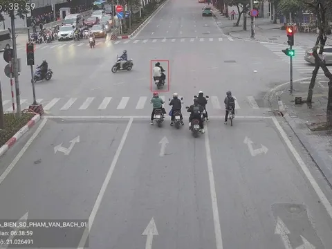 118 chủ xe máy tại Hà Nội có biển số sau nhanh chóng nộp phạt nguội theo Nghị định 168