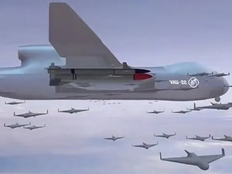 'Quái vật bay' chứa cả trăm UAV của Trung Quốc thử nghiệm thế nào?