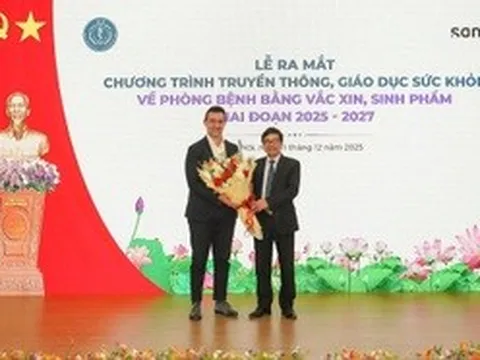 Sanofi đồng hành Bộ Y tế trong dự án tiên phong thúc đẩy “Tiêm chủng cho mọi người”
