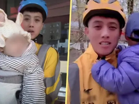 Nam shipper mang con gái nhỏ đi giao 43 đơn/ngày: Sự thật phía sau khiến dân mạng phẫn nộ