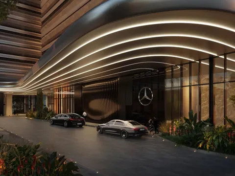 Không chỉ bán xe, Mercedes-Benz còn phát triển bất động sản