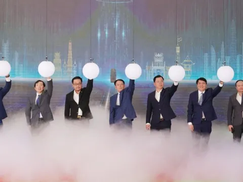 Chính thức khởi công tuyến đường sắt đi thị số 5 Văn Cao – Hòa Lạc 72.300 tỷ đồng