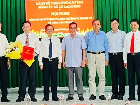 Quyền Giám đốc Sở Tài chính Cần Thơ làm Bí thư xã Cù Lao Dung