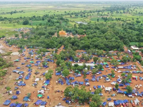 Hơn 500.000 người Campuchia phải di tản do xung đột biên giới với Thái Lan