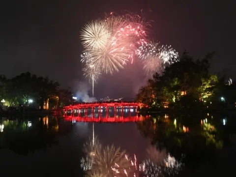 Lịch bắn pháo hoa tại Hà Nội dịp Tết Dương lịch