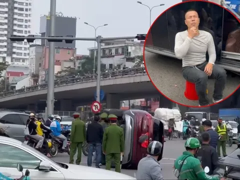 Tài xế Doãn Việt Cường trong vụ lật xe ở Ngã Tư Sở bị tạm giữ tội gì?