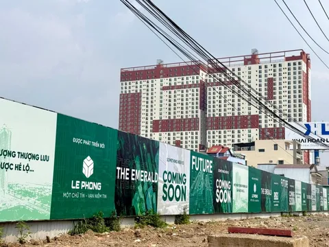 Một trục đường gần 4km ở TP.HCM 'gánh' 9 dự án chung cư