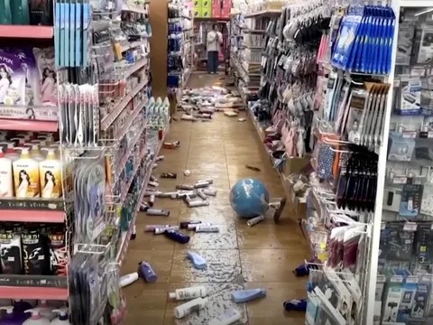 Động đất 6,1 độ tại Đài Loan, hàng triệu người cảm nhận được rung lắc