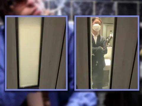 Phát minh gây bão: Cửa nhà vệ sinh lập tức biến thành "kính trong suốt" khi phát hiện khách làm 1 việc