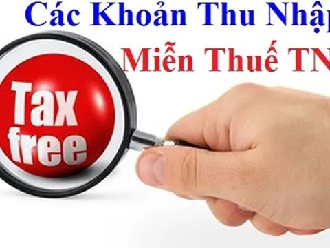 Các khoản thu nhập nào được miễn thuế thu nhập doanh nghiệp?
