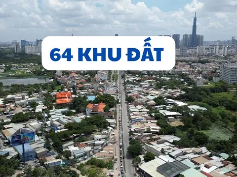 TP.HCM chốt thêm 64 khu đất làm nhà ở thương mại: Hơn 2,7 triệu m2 được đưa vào thí điểm