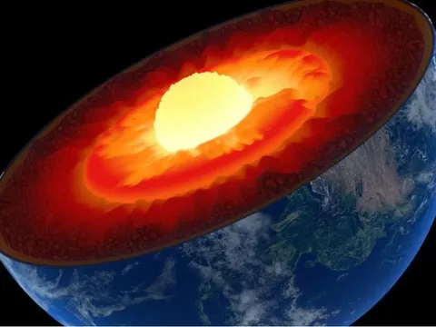 Trạng thái vật chất bí ẩn được phát hiện chảy bên trong lõi Trái Đất