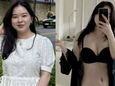 'Thiên thần nội y' Hàn Quốc sau khi giảm 15 kg