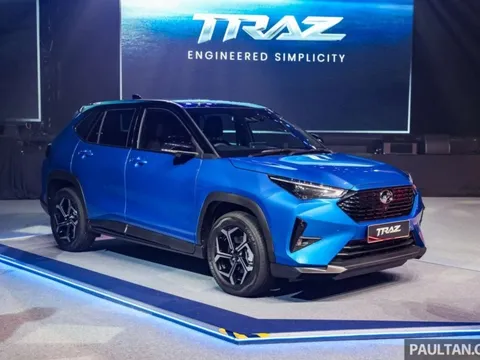 Chi tiết Perodua Traz, SUV 'made in Malaysia' đấu Toyota Yaris Cross
