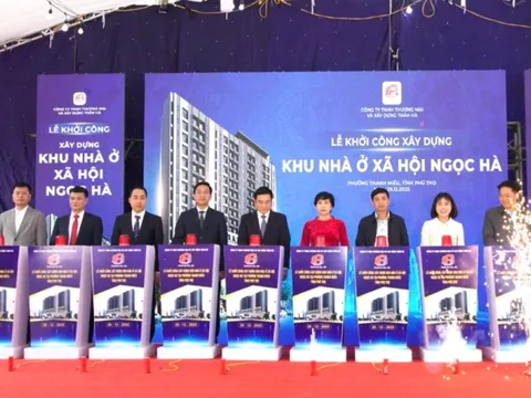 Thêm hơn 200 căn nhà ở xã hội vừa được khởi công tại Phú Thọ