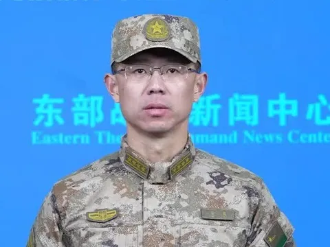 Trung Quốc điều lục quân, hải quân, không quân và lực lượng tên lửa tập trận lớn quanh Đài Loan