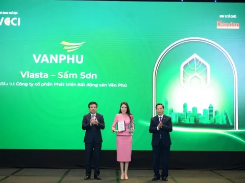 Vlasta – Sầm Sơn do Văn Phú phát triển được vinh danh “Dự án Đáng sống 2025”