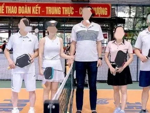 Bí thư xã bị “tố” bỏ lớp bồi dưỡng, đi đánh giải "Pickleball tình yêu U90+" nhận án kỷ luật