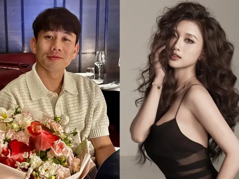 Bạn gái hoa khôi bất ngờ tung ảnh tình tứ với Minh Vương