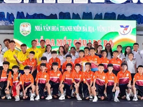 Bóng đá trẻ BR-VT bước vào giai đoạn mới