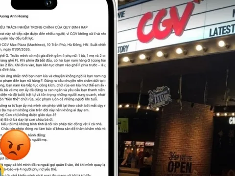 CGV Việt Nam nói gì sau khi bị tố thiếu trách nhiệm vụ đe doạ đánh người trong rạp Hà Nội?