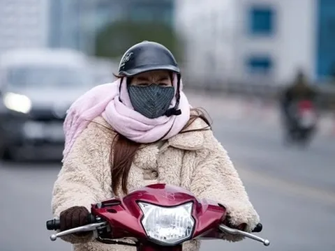 Không khí lạnh mạnh dồn dập tràn xuống miền Bắc: Nhiệt độ Hà Nội thấp nhất 8 độ C, rét đậm rét hại đến khi nào mới dứt?