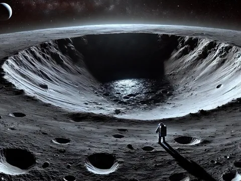 Trung Quốc chuẩn bị săn băng nước ở cực nam Mặt trăng