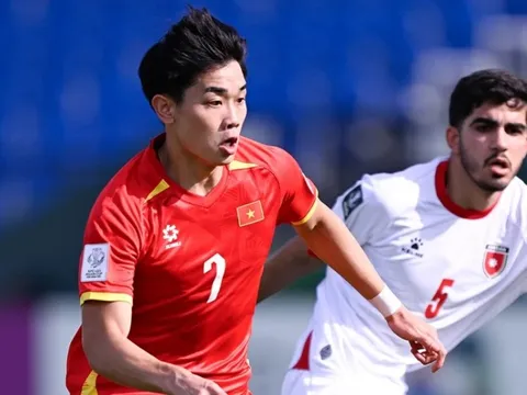 Phản ứng của Đình Bắc sau trận thắng U23 Jordan
