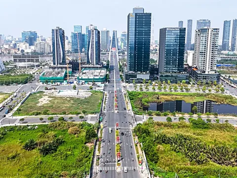 Hiện đại hạ tầng giao thông kết nối khu đô thị Thủ Thiêm