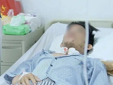 Chàng trai 28 tuổi bị thang máy kẹp chặt cổ, đứt gần lìa vành tai nguy kịch