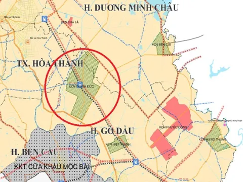 SAU SÁP NHẬP, Tây Ninh quy hoạch khu đô thị công nghiệp 5.200 ha