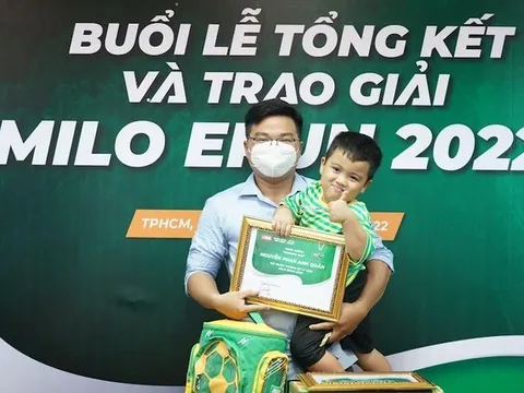 Tổng kết và trao giải Giải chạy trực tuyến MILO Erun 2022 – 'Theo dấu chân huyền thoại'