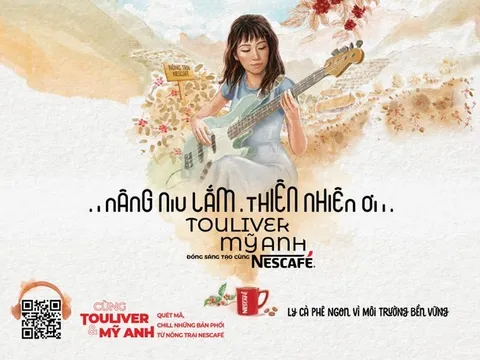 NESCAFÉ kết hợp cùng Touliver và Mỹ Anh ra mắt album