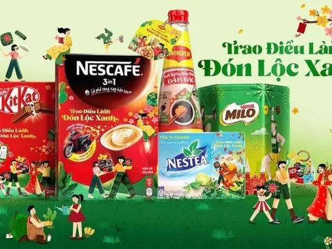 Cùng Nestlé Việt Nam “Trao điều lành, Đón lộc xanh” trong mùa Tết 2022