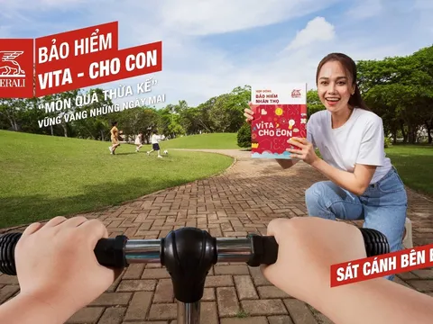 Generali Việt Nam ra mắt “VITA – Cho Con” - bảo hiểm đầu tư giáo dục tiên phong trên thị trường với nhiều quyền lợi vượt trội