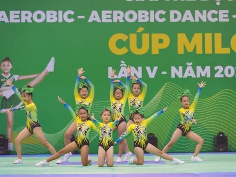 Khai mạc Giải thể dục Aerobic – Aerobic Dance – Cheer Dance – Cúp Nestlé MILO lần V năm 2022