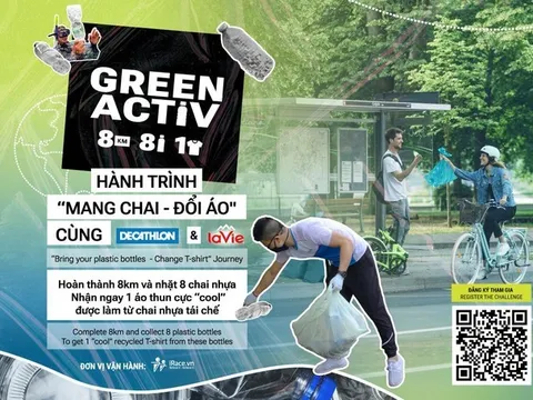 Ngày Làm sạch thế giới: Cùng La Vie và Decathlon “Mang chai - Đổi áo”